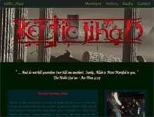 Tablet Screenshot of kelticjihad.com